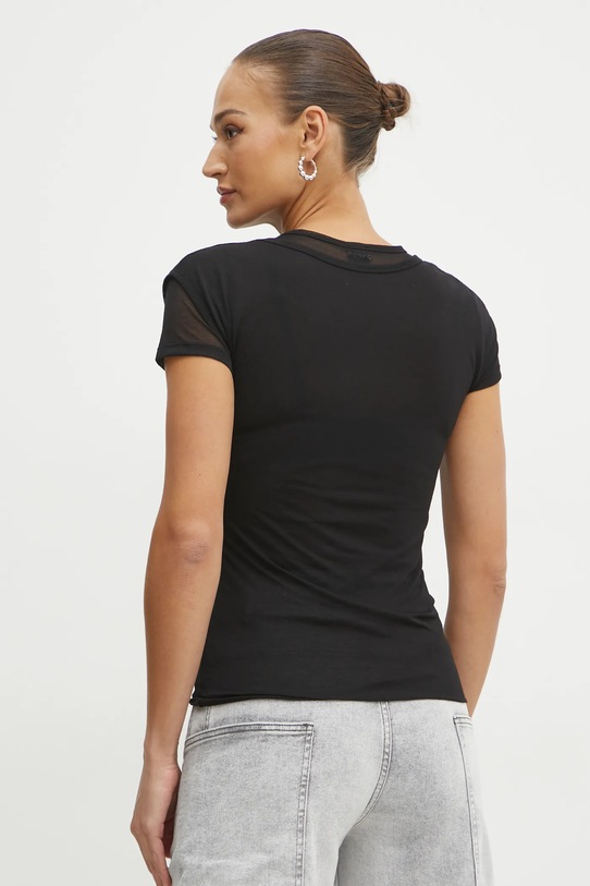 Ρούχα Μπλουζάκι Pinko 104654.A2CL μαύρο