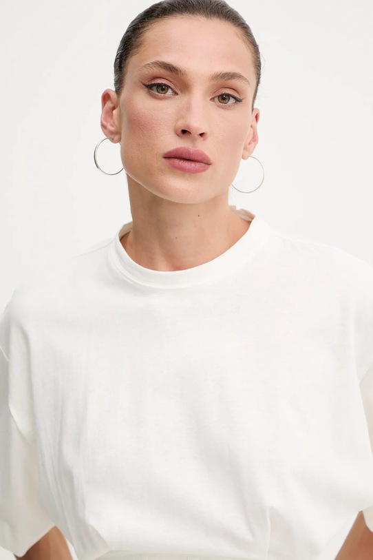 Pinko tricou din bumbac alb 104948.A2HZ