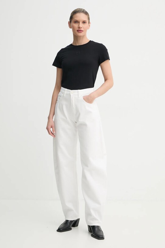 Хлопковая футболка Pinko 100355.A2HN чёрный SS25