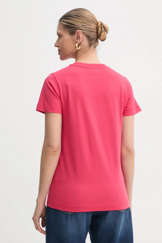 Odzież Pinko t-shirt bawełniany 101752.A2HN czerwony