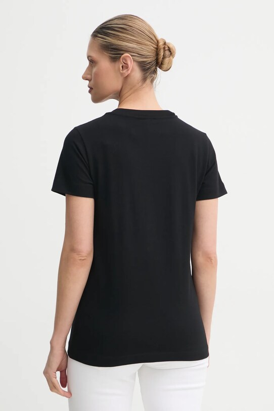 Odzież Pinko t-shirt bawełniany 101752.A2HN czarny
