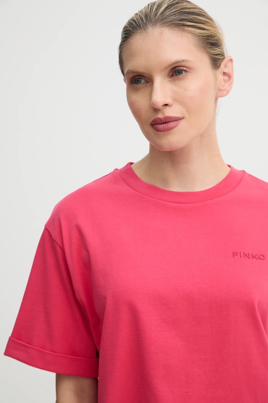 Бавовняна футболка Pinko червоний 104882.A2HN