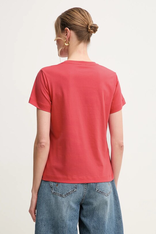 Odzież Pinko t-shirt bawełniany 103320.A2G7 czerwony