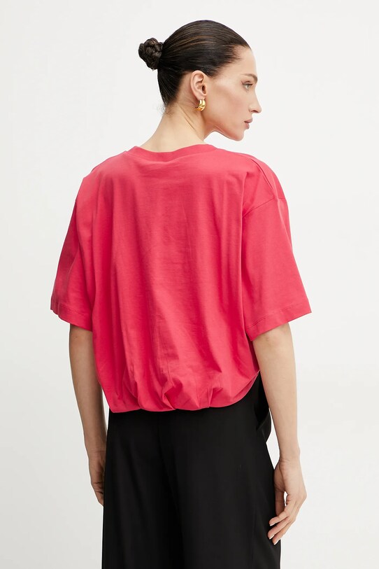 Odzież Pinko t-shirt bawełniany 104257.A2F8 czerwony