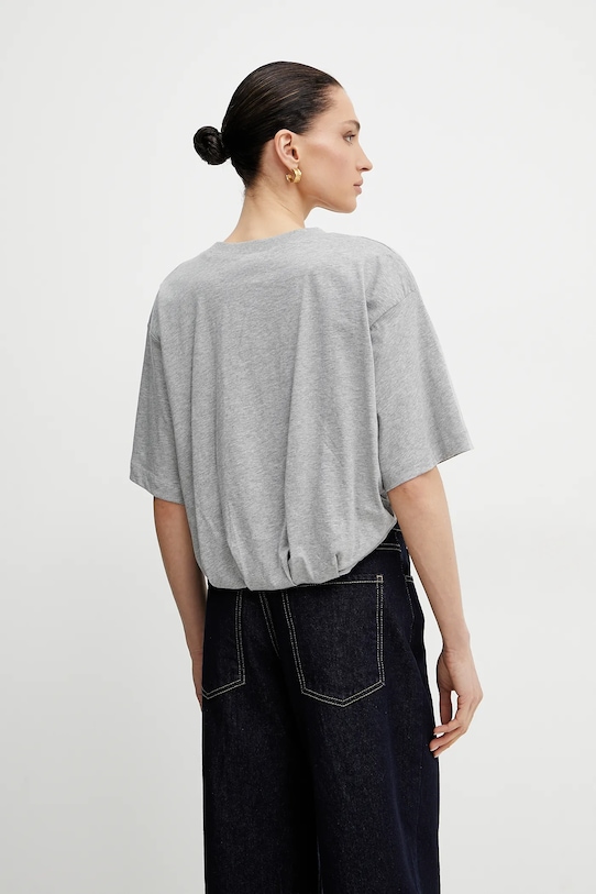 Oblečenie Bavlnené tričko Pinko 104257.A2F8 sivá