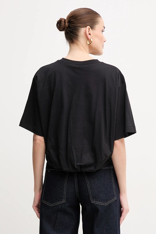 Odzież Pinko t-shirt bawełniany 104257.A2F8 czarny