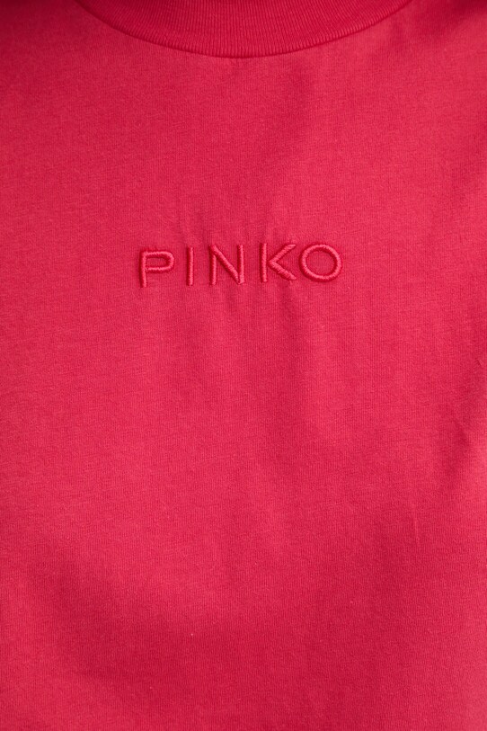Хлопковая футболка Pinko 104604.A2F8 красный