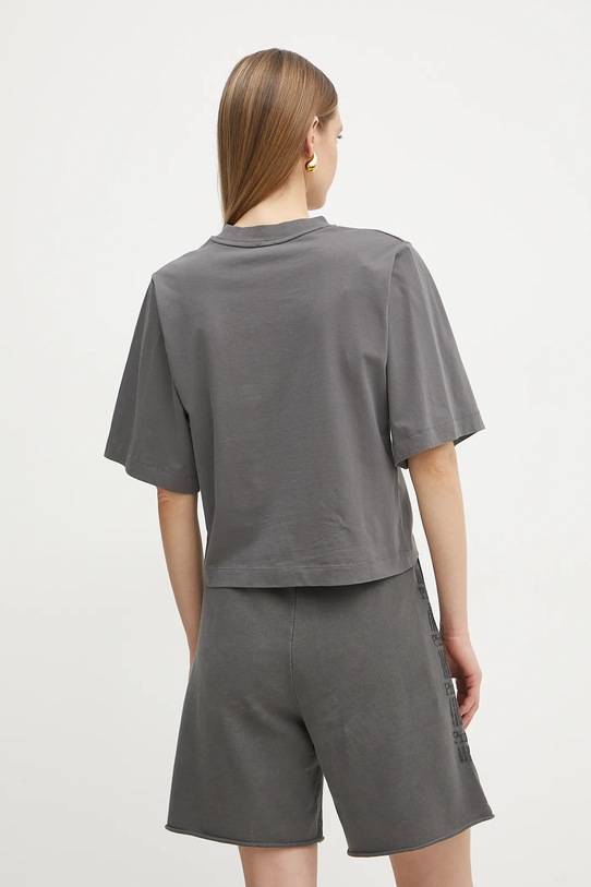 Abbigliamento Pinko t-shirt in cotone 104604.A2D9 grigio