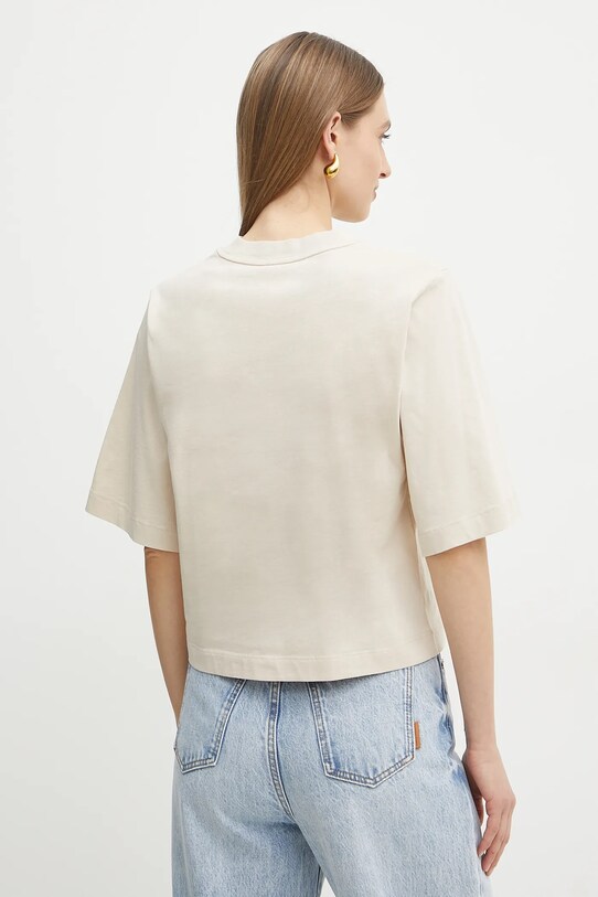 Дрехи Памучна тениска Pinko 104604.A2CS бежов