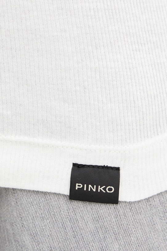 Pinko top bawełniany 105001.A2IA biały