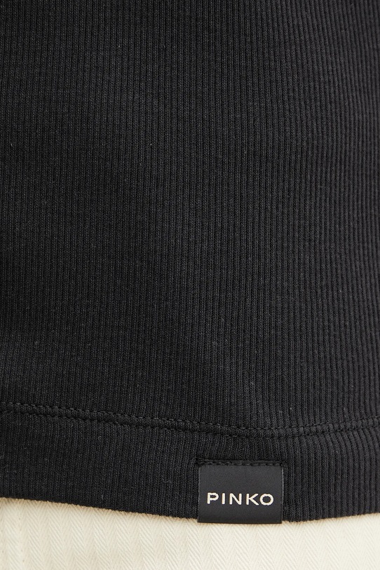Pinko top bawełniany 105001.A2IA czarny