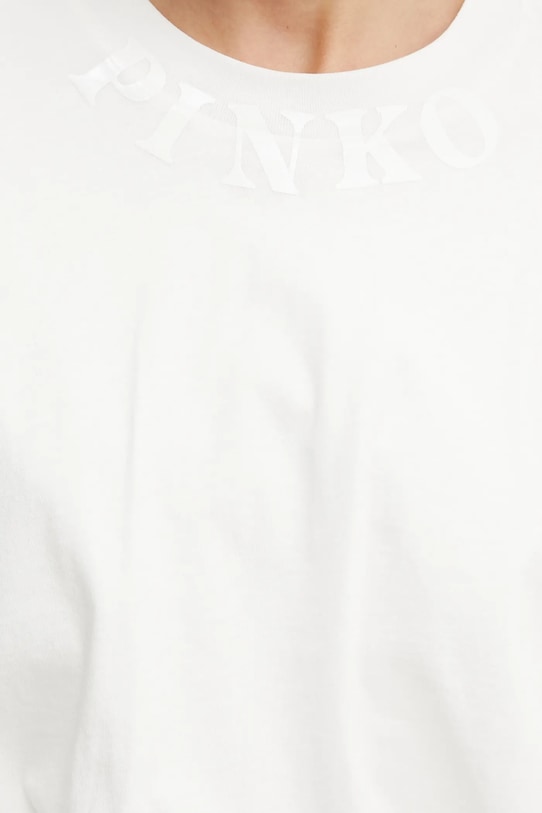 Pinko t-shirt bawełniany biały 104257.A2D2