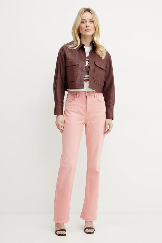 Хлопковая футболка Pinko 105050.A2D8 белый SS25