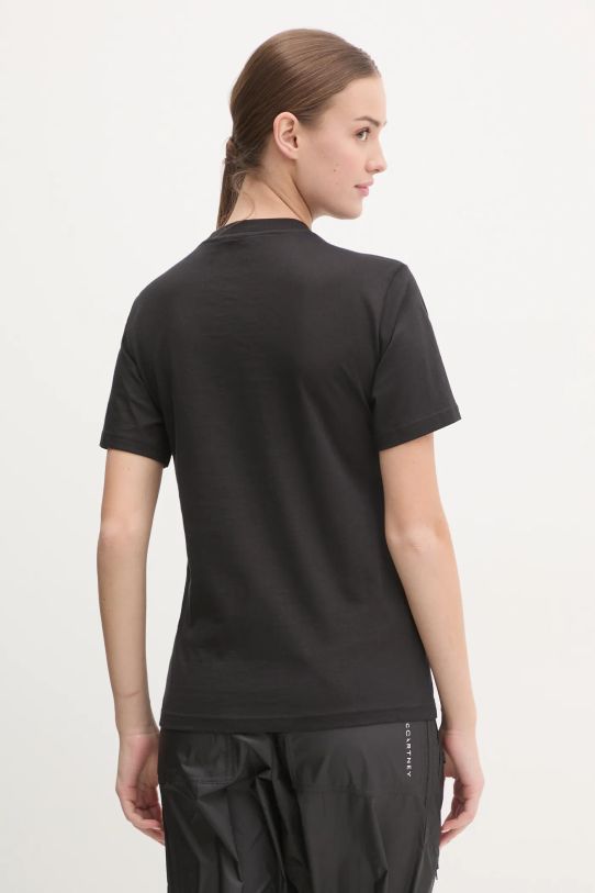 Oblačila Bombažna kratka majica adidas Camo JN1401 črna