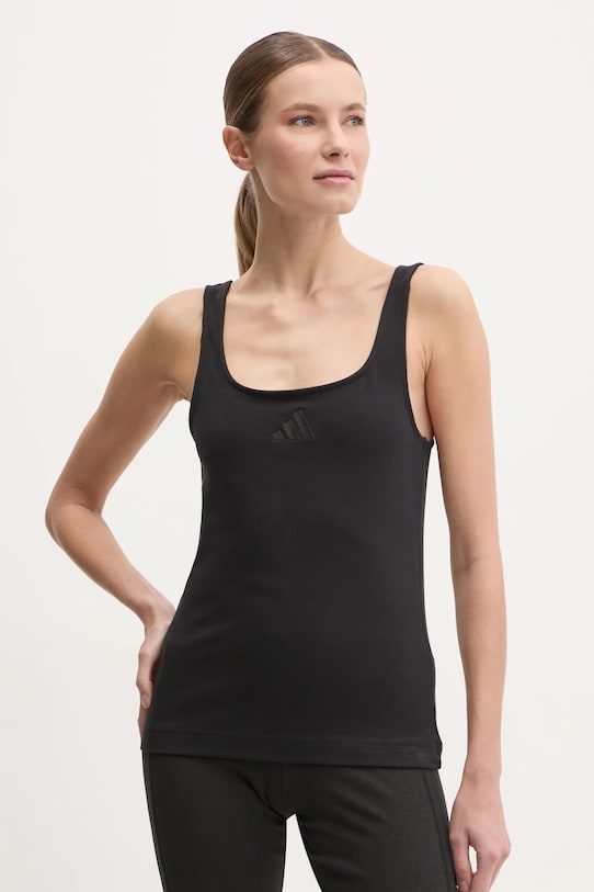 adidas top ALL SZN Luxe uni negru JJ2336