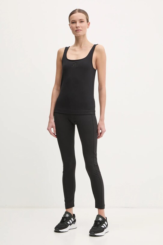 adidas top ALL SZN Luxe JJ2336 negru SS25