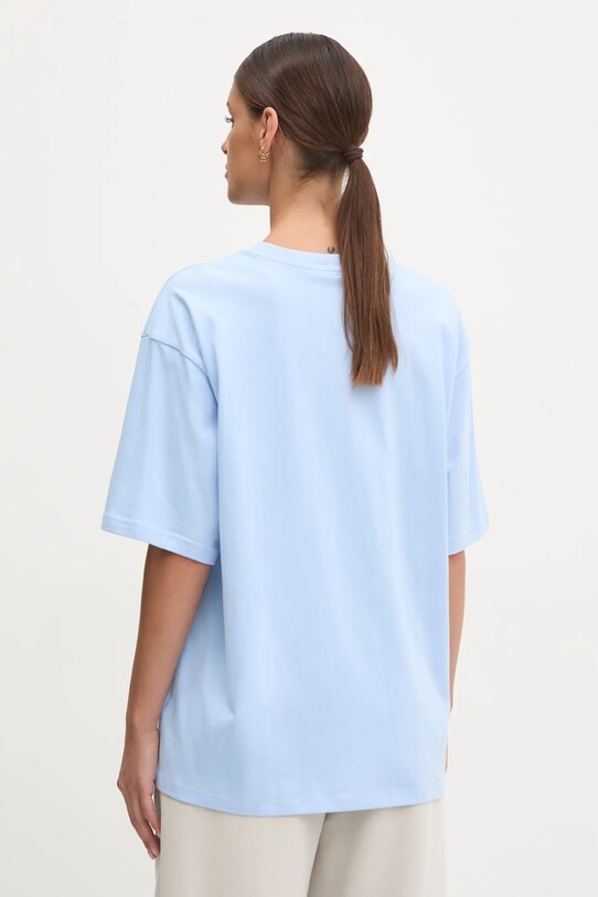Одяг Бавовняна футболка adidas W C PHOTO TEE JN9090 блакитний