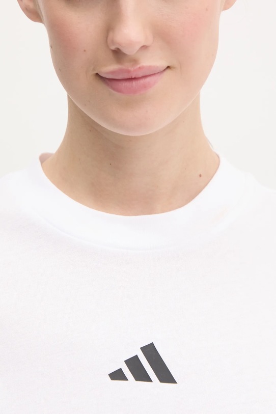 Хлопковая футболка adidas Future Icons JE4001 белый