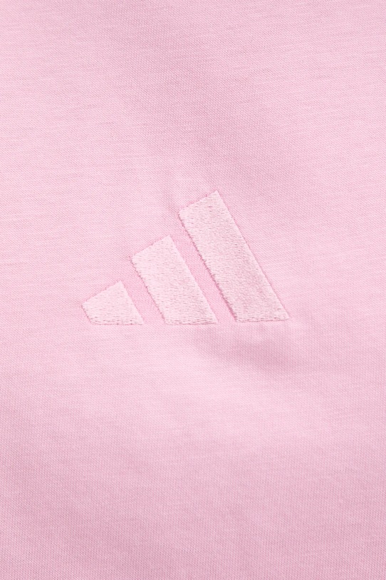 Бавовняна футболка adidas ALL SZN JD0187 рожевий