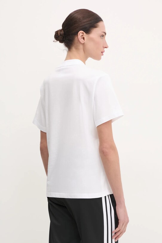 Îmbrăcăminte adidas tricou din bumbac Essentials JC5944 alb