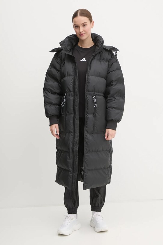 Бавовняна футболка adidas Future Icons JE0237 чорний SS25