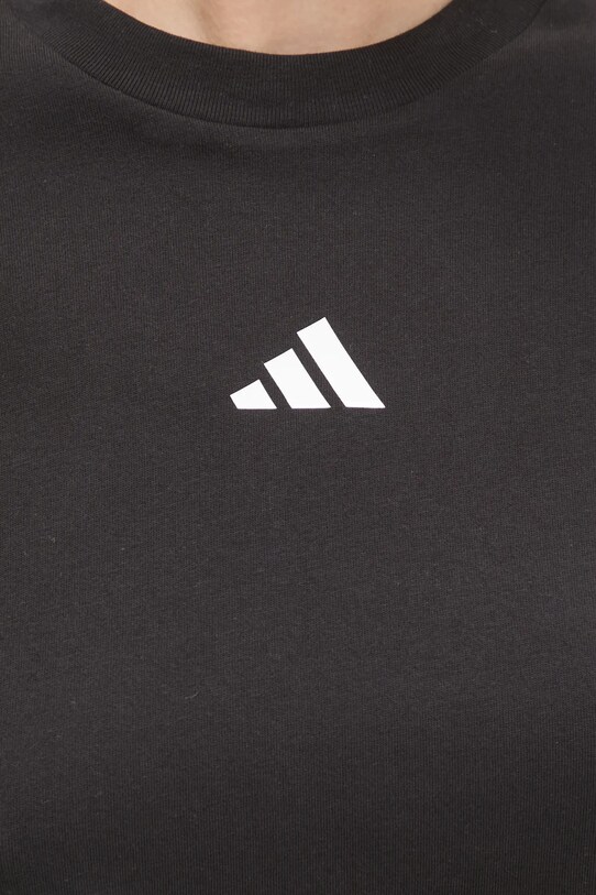 Бавовняна футболка adidas Future Icons JE0237 чорний