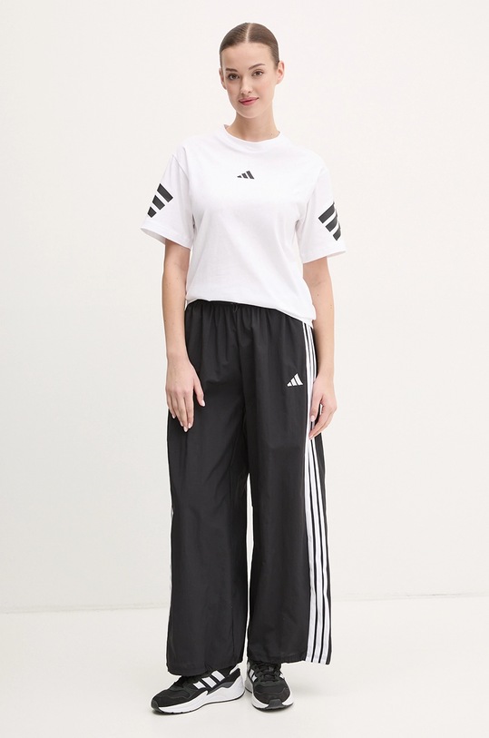 Бавовняна футболка adidas Future Icons JE0238 білий SS25