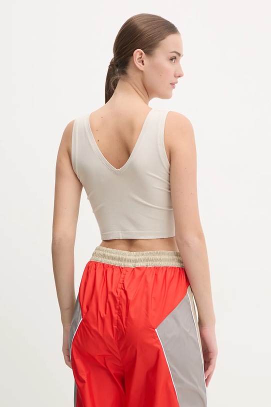 Odzież adidas top Essentials JD0561 beżowy