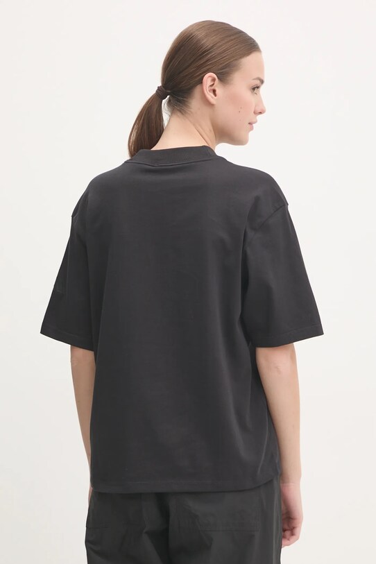 Ρούχα Βαμβακερό μπλουζάκι adidas Essentials JD3081 μαύρο