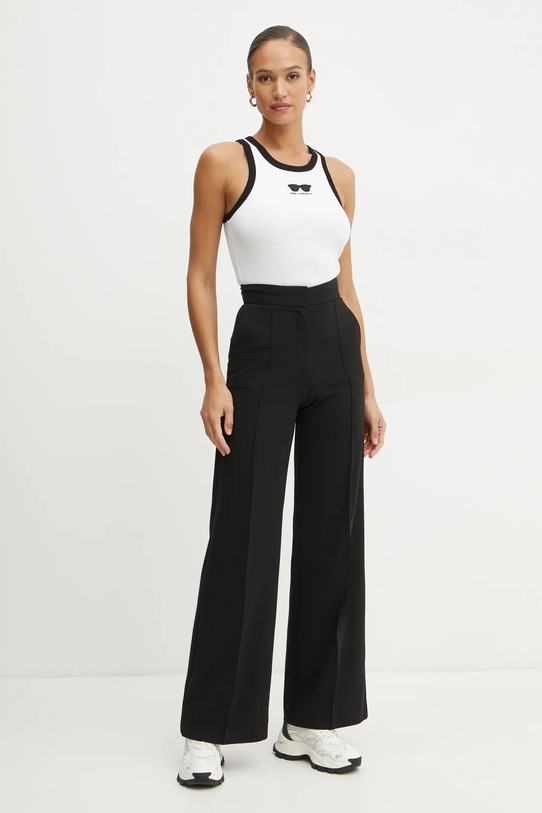 Top Karl Lagerfeld A1W17104 bílá SS25