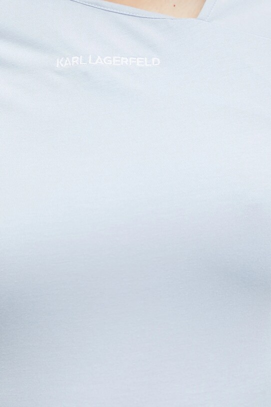 Karl Lagerfeld tricou A1W17123 albastru