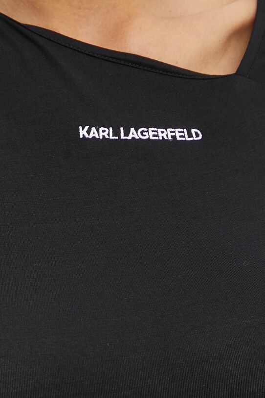 Karl Lagerfeld tricou A1W17123 negru