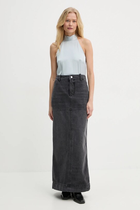 Μπλουζάκι Samsoe Samsoe SARHEO F24400164 μπλε SS25