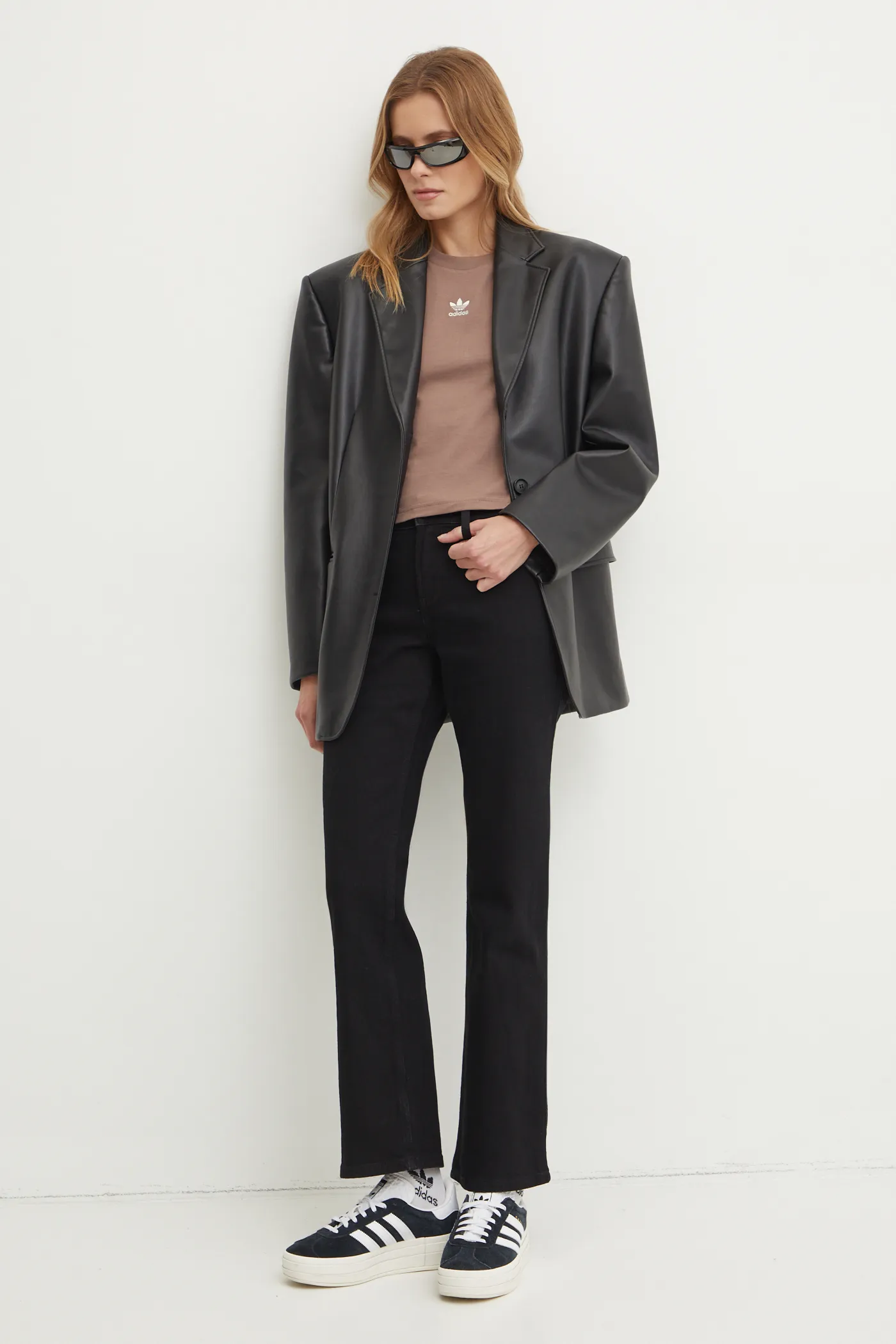 adidas Originals t-shirt in cotone Essential JC8972 beige SS25