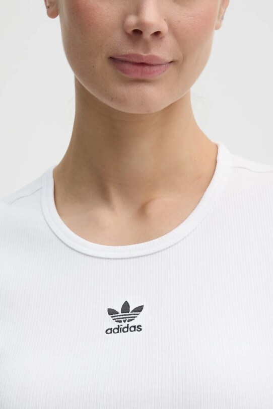 adidas Originals tricou Essential alb JC9026