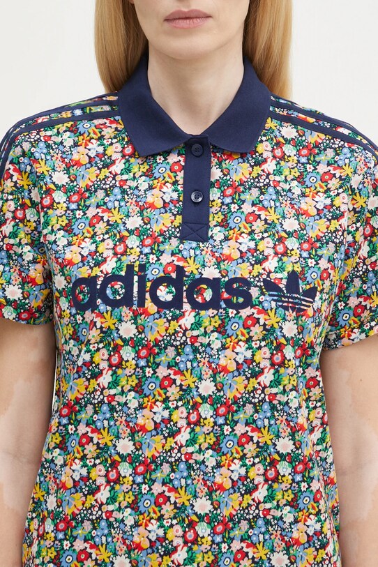 Polo tričko adidas Originals Liberty námořnická modř JC7786