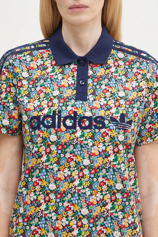 adidas Originals polo shirt Liberty navy JC7786
