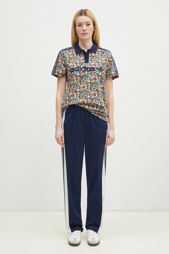 Polo tričko adidas Originals Liberty JC7786 námořnická modř