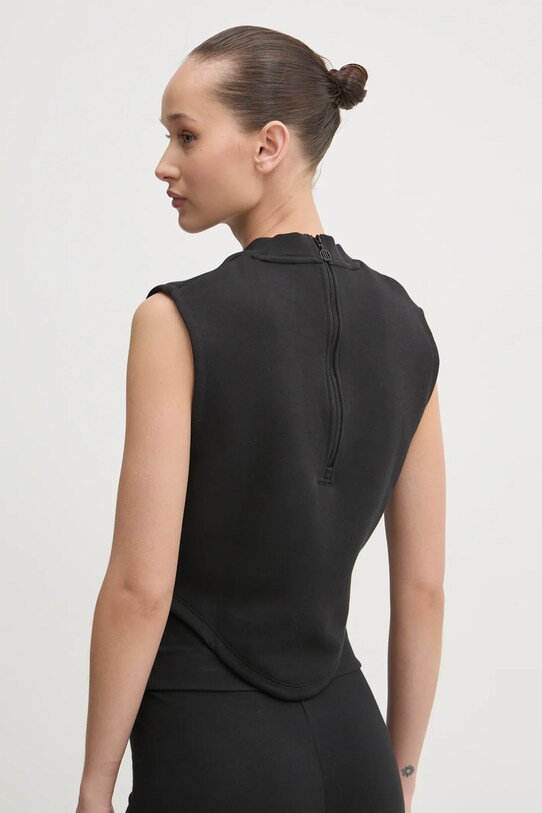 Одежда Футболка adidas Originals INTERLOCK VEST JJ0967 чёрный