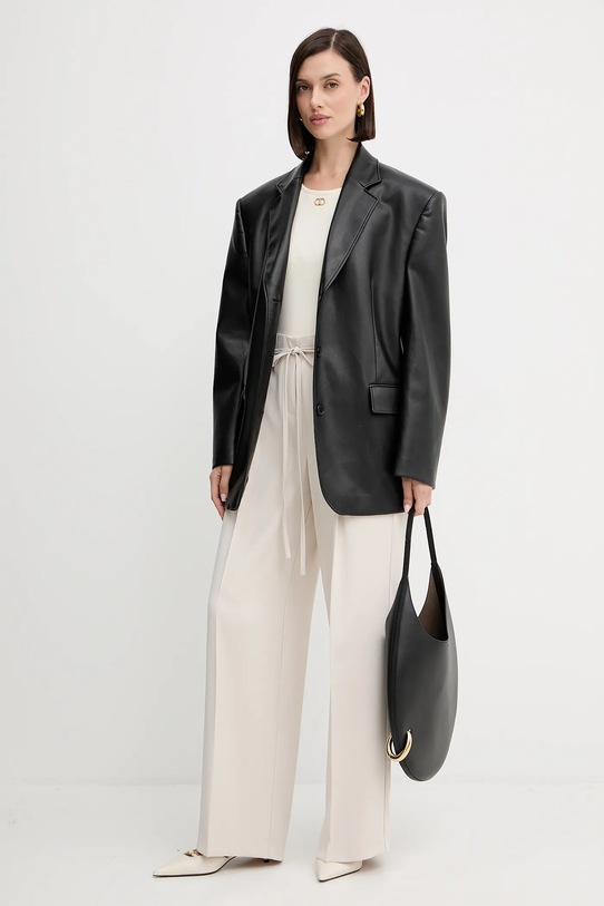 Bavlněný top Twinset 251TP2550 béžová SS25