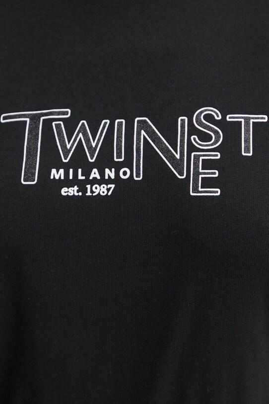 Хлопковая футболка Twinset 251TP2540