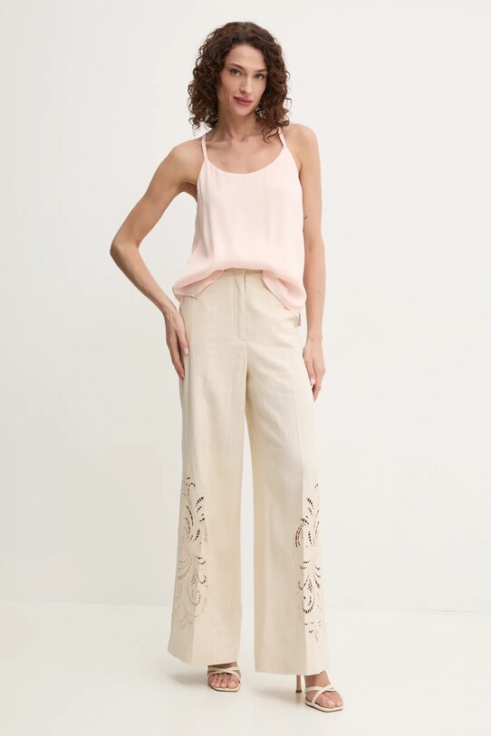Топ Twinset 251TP2650 бежевий SS25
