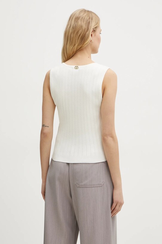 Odzież Twinset top 251TP3492 beżowy