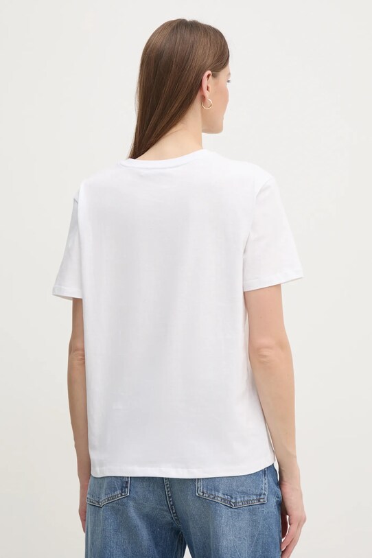 Oblečení Bavlněné tričko Twinset 251TP2074 bílá