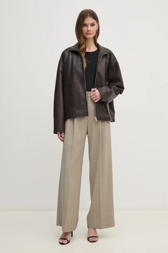 Bavlněné tričko Twinset 251TP2074 černá SS25