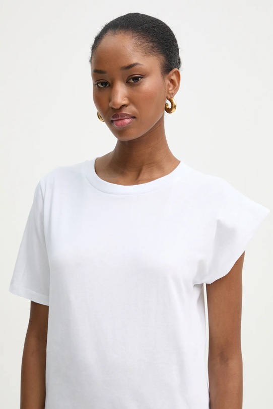 Bavlněné tričko Twinset bílá 251TP2640