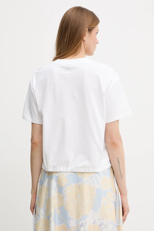 Odzież Twinset t-shirt bawełniany 251AX2020 biały
