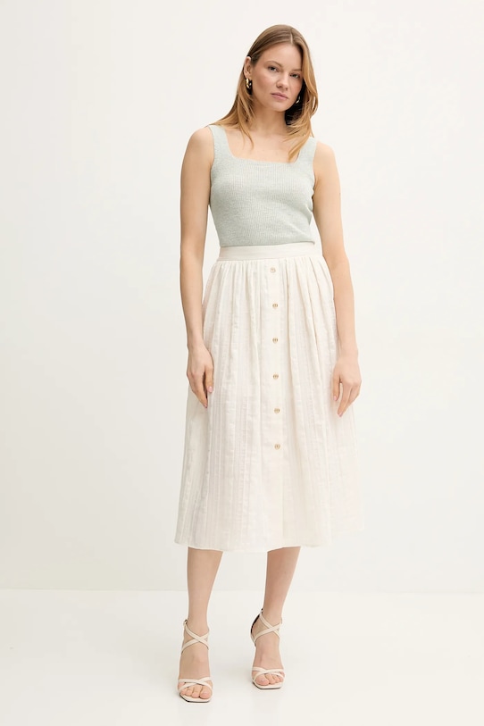 Топ с лен Twinset 251TT3147 тюркоазен SS25
