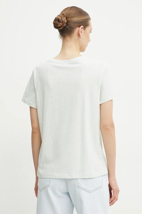 Odzież Twinset t-shirt bawełniany 251TT2040 zielony