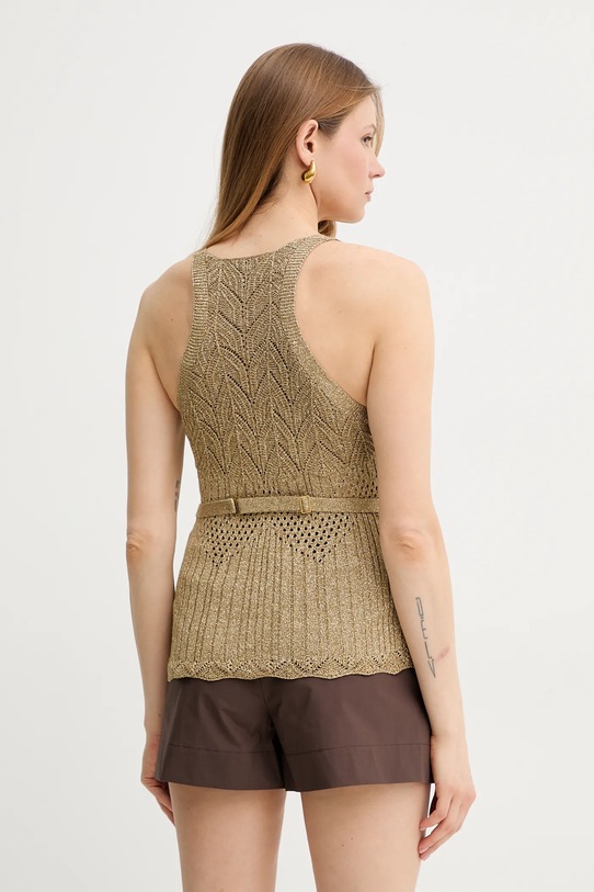 Ruházat Twinset top 251TT3195 arany